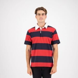 SS-RJS - Short-Sleeved Striped Rugby Jersey
