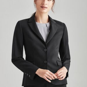 64019_sZm89Ow 64019 - Womens Comfort Wool Stretch 2 Button Mid Length Jacket