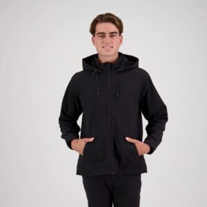 AHS20Black-Fullbody-JPG-5 AHS - Tutoko Softshell Hoodie - Unisex