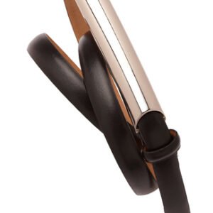 BB10929_black BB10929 - Womens Slimline Belt