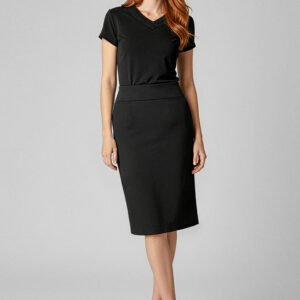 BS29323 - Womens Classic Below Knee Skirt