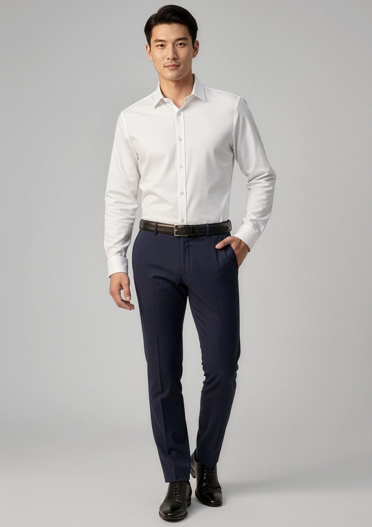 BS720M - Mens Classic Slim Pant