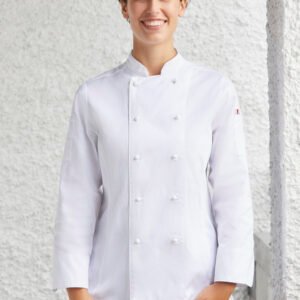 CH230LL_Talent_White_00_TsMLFOc CH230LL - Womens Al Dente Long Sleeve Chef Jacket