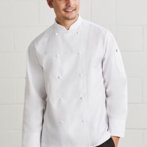 CH230ML_Talent_White_00_nDIPCMT CH230ML - Mens Al Dente Long Sleeve Chef Jacket