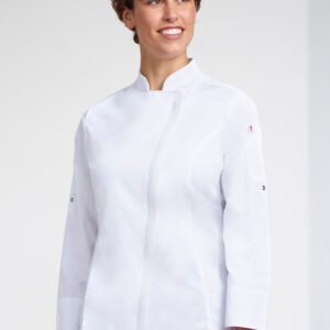 CH330LL_Talent_White_00_C9ZjbZ7 CH330LL - Womens Alfresco Long Sleeve Chef Jacket
