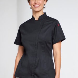 CH330LS_Talent_Black_00_DhG3UPq CH330LS - Womens Alfresco Short Sleeve Chef Jacket