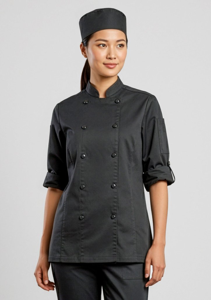 CH430LL - Womens Gusto Long Sleeve Chef Jacket