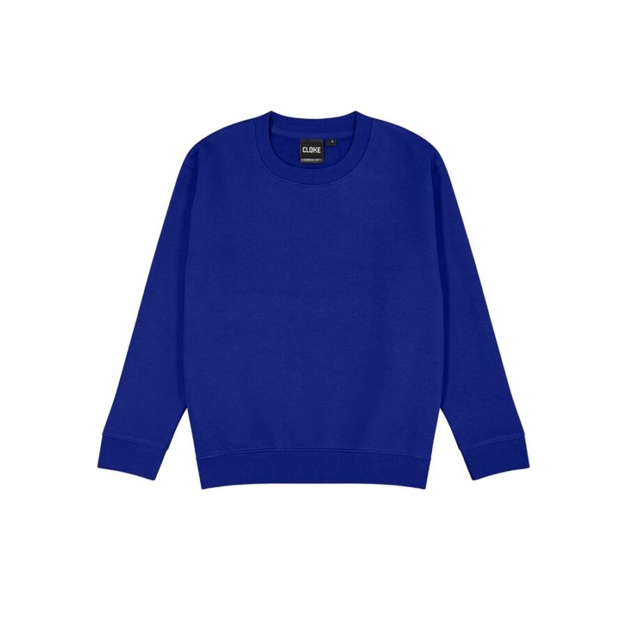 CLOKE-CSIK-Standard-Crew-Bright-Royal-F CSIK - Standard Crew Neck Sweat - Kids