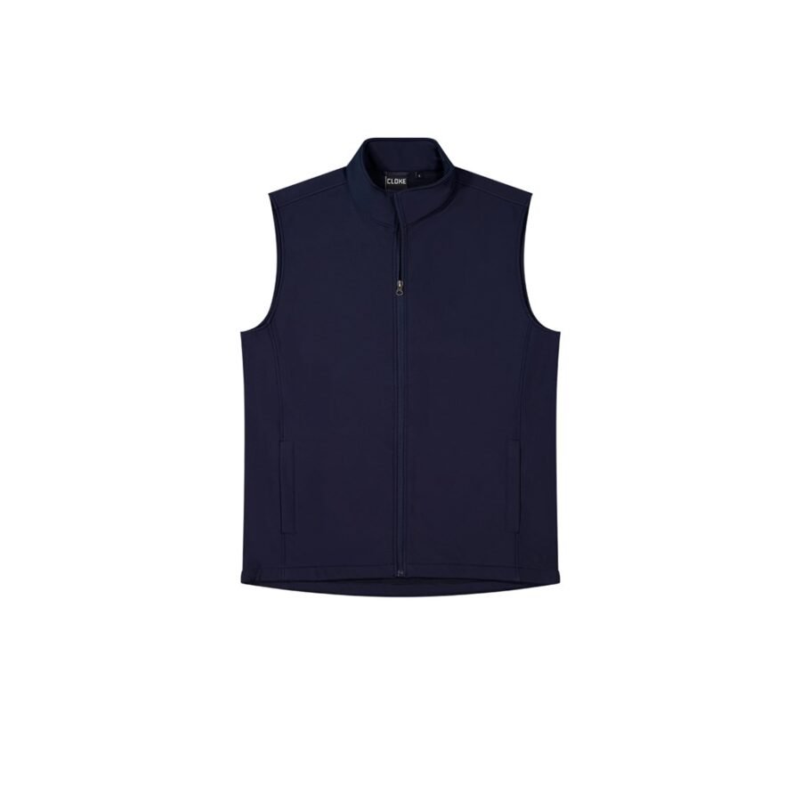 CLOKE-SVA-Balfour-Softshell-Navy-F SVA - Balfour Softshell Vest - Mens