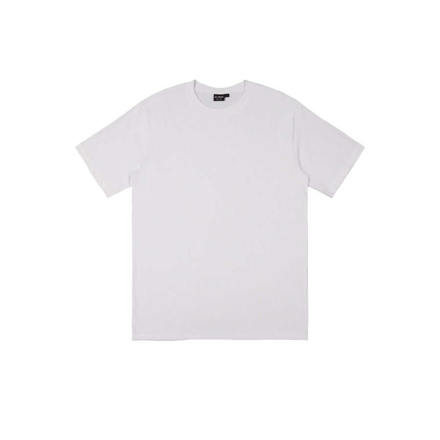 CLOKE-T401-Edit-Tee-White-F T401 - Edit Tee - Mens