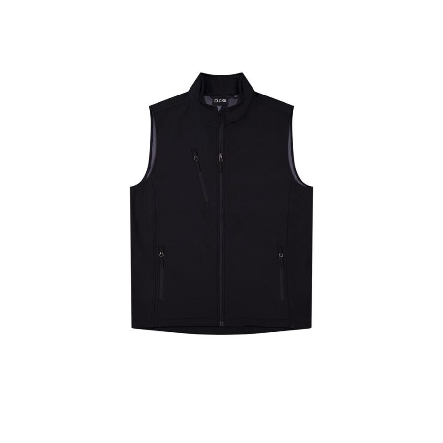 CLOKE-VSM-PRO2-Softshell-Black-F VSM - PRO2 Softshell Vest - Mens