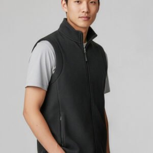 F233MN_Talent_Black_01 F233MN - Mens Plain Vest