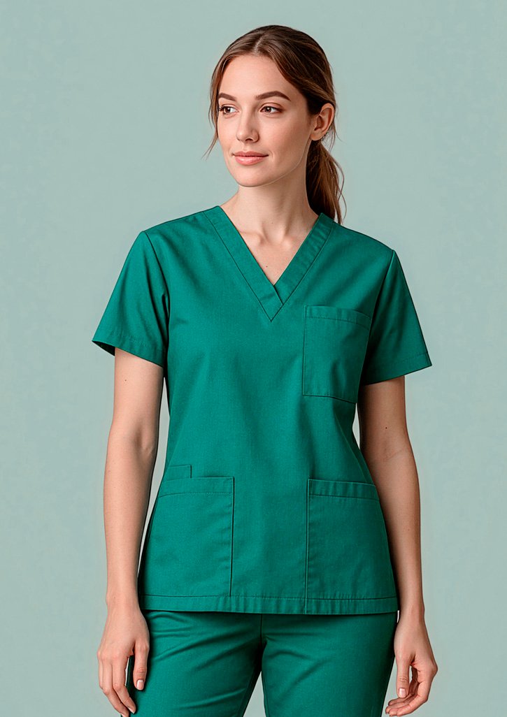 H10612 - Unisex Classic Scrub Top