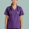 H10622_Talent_Purple_01 H10622 - Womens Classic Scrub Top