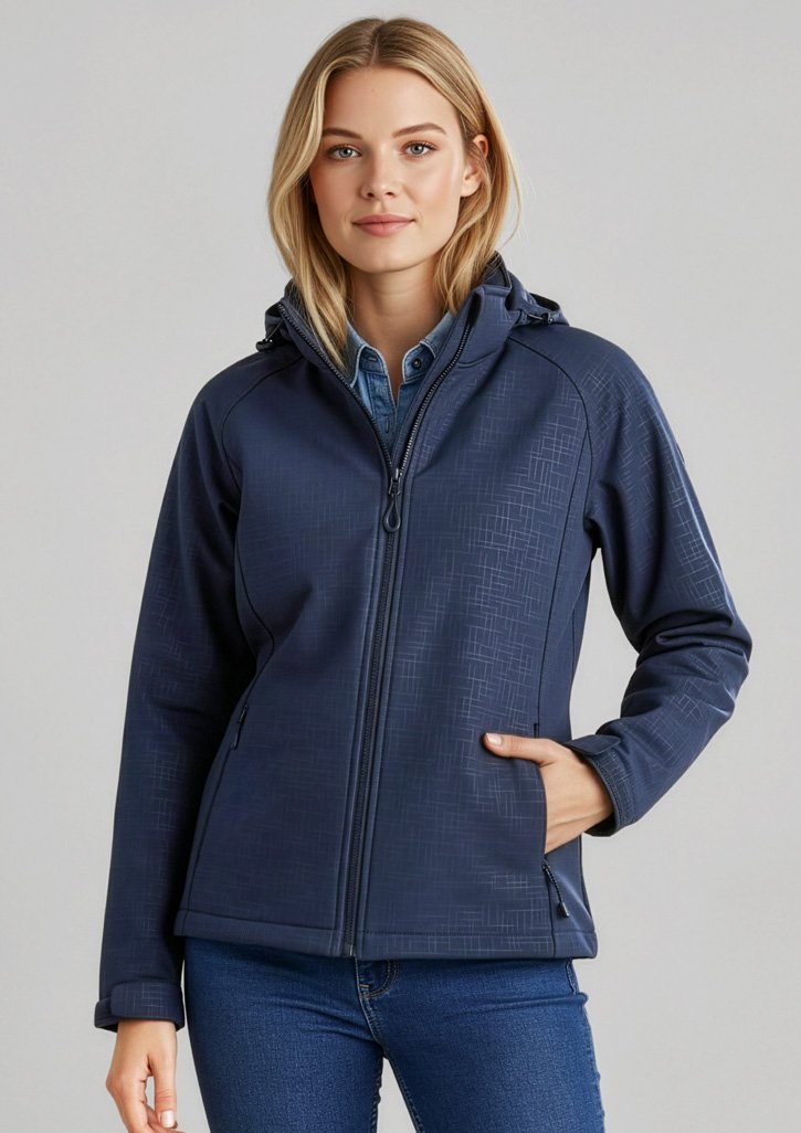 J135L_Talent_Navy_01_zMFAY93 J135L - Womens Geo Jacket