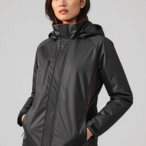 J236ML_Talent_Black_Red_01_4nwupOF J236ML - Unisex Core Jacket