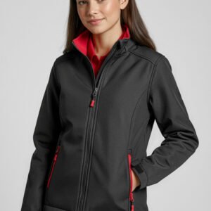 J307K_Talent_Black_Red_01_uNdNuUF J307K - Kids Geneva Jacket