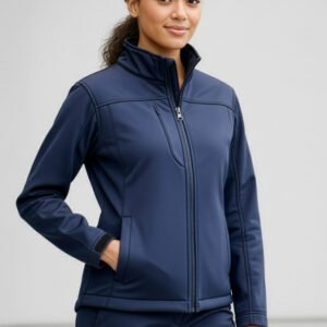 J3825_Talent_Navy_01 J3825 - Womens Softshell Jacket