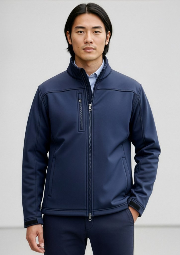 J3880_Talent_Navy_01 J3880 - Mens Softshell Jacket