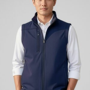 J3881_Talent_Navy_01_MrFCAgr J3881 - Mens Softshell Vest