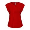 K624LS - Ladies Mia Pleat Knit Top