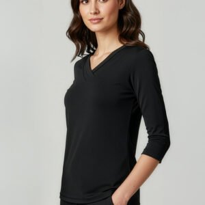 K819LT - Womens Lana 3/4 Sleeve Top