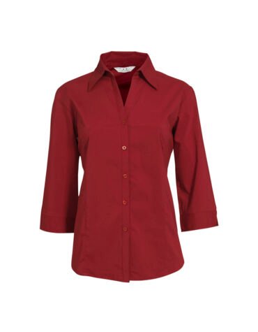 LB7300 - Ladies Metro 3/4 Sleeve Shirt