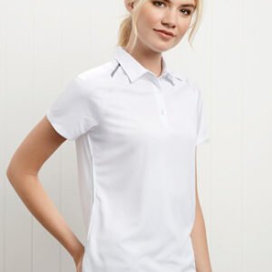 P012LS_Worn_toJiZbN P012LS - Womens Academy Short Sleeve Polo