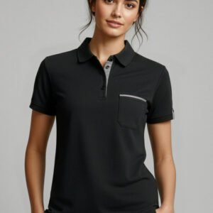 P305LS_Talent_Black_Check_01_uO1ACFg P305LS - Womens Edge Short Sleeve Polo