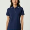P3225_Talent_Navy_White_01 P3225 - Womens Elite Short Sleeve Polo