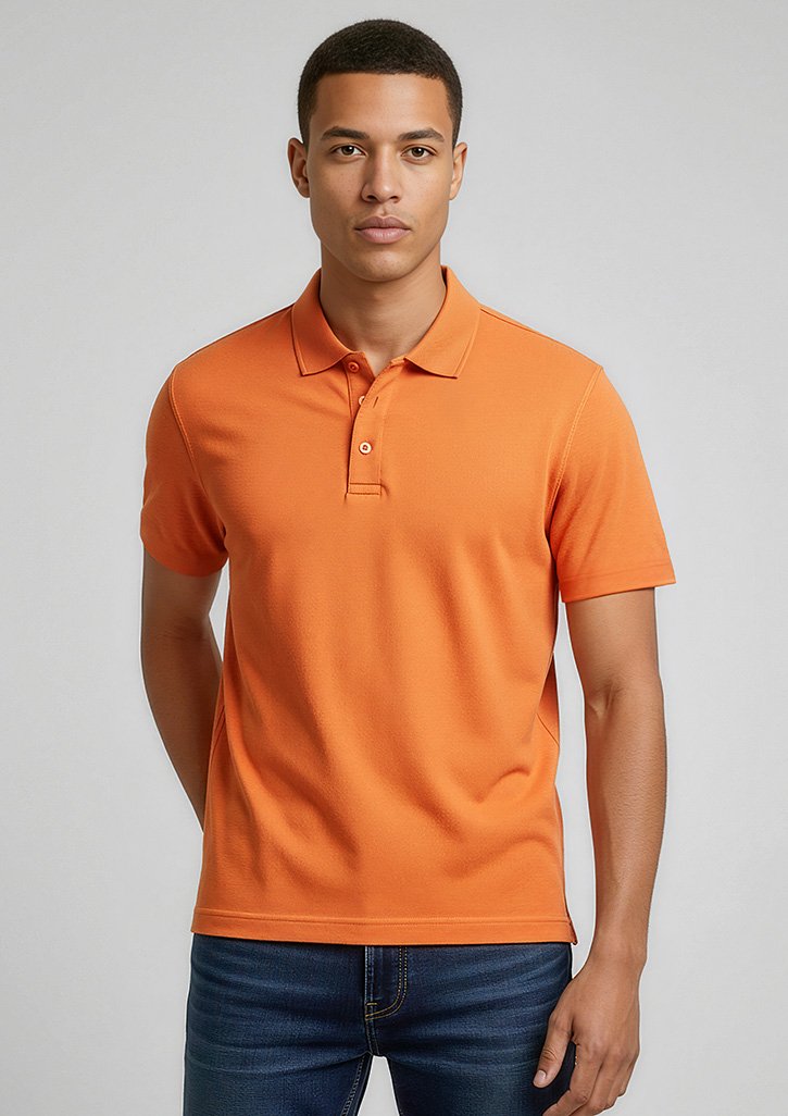 P400MS - Mens Crew Short Sleeve Polo