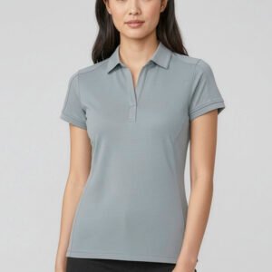 P706LS_Talent_Silver_01_hlLSVlW P706LS - Womens Profile Short Sleeve Polo