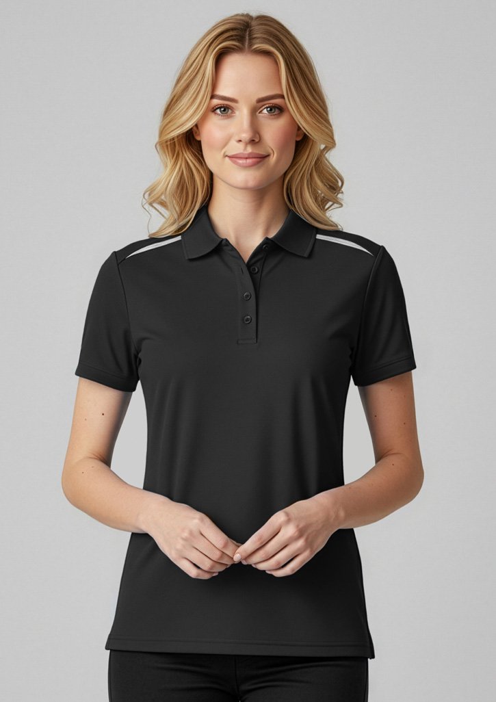P901LS - Womens Sonar Short Sleeve Polo