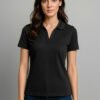P9025_Talent_Black_01_q0ugy4I P9025 - Womens Oceana Short Sleeve Polo
