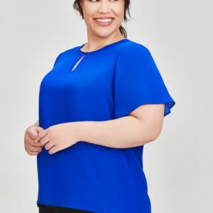 RB261LS_Talent_Cobalt_01_UA3S4pb RB261LS - Womens Vienna Short Sleeve Blouse