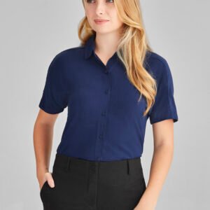 RB365L_Talent_Navy_00_fE9K60R RB365L - Womens Dahlia Short Sleeve Blouse