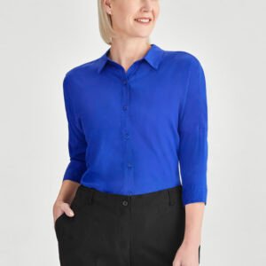 RB366LT_Talent_Cobalt_00_CuKnRoa RB366LT - Womens Dahlia 3/4 Sleeve Blouse
