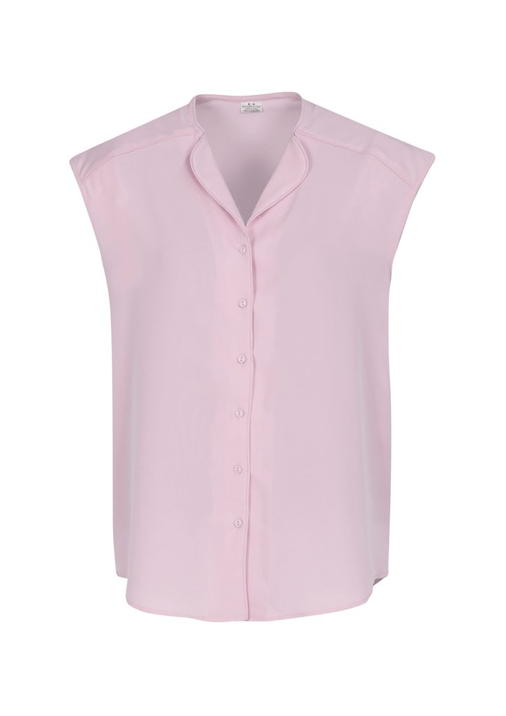 S013LS_Amethyst_F S013LS - Womens Lily Blouse