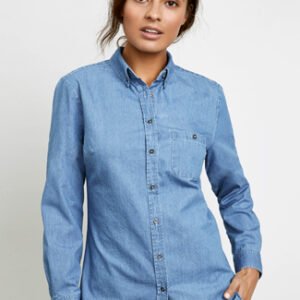 S017LL_Worn_iROaZEz S017LL - Womens Indie Long Sleeve Shirt