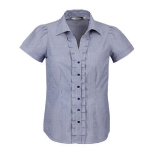 S267LS_Product_Blue_01 S267LS - Womens Edge Short Sleeve Shirt