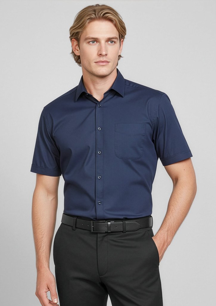 S770MS - Mens Monaco Short Sleeve Shirt