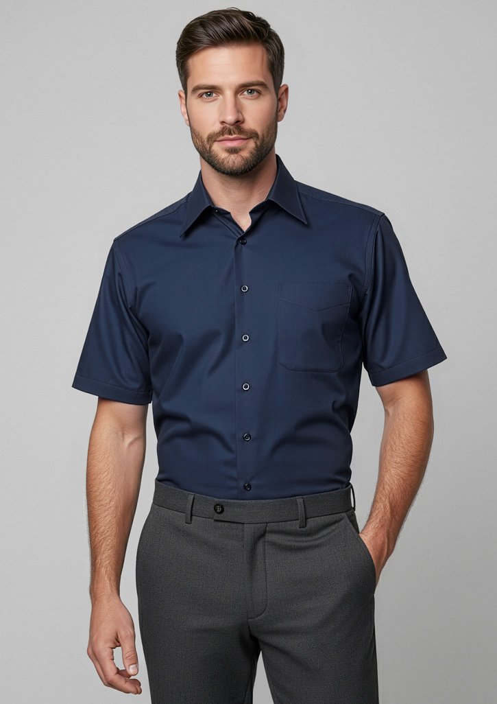 SH715 - Mens Metro Short Sleeve Shirt