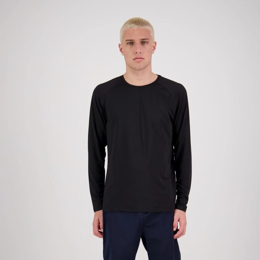 SLM20Black-Fullbody-1 SLM - Adults Stadium LS Tee