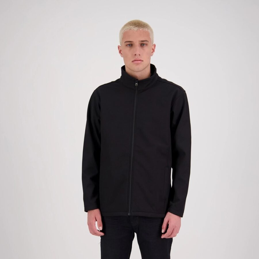 SSA20Black-Fullbody-1 SSA - Balfour Softshell Jacket - Mens
