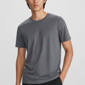 T800MS_Talent_Charcoal_01_R_v8f33A8 T800MS - Mens Aero Short Sleeve Tee