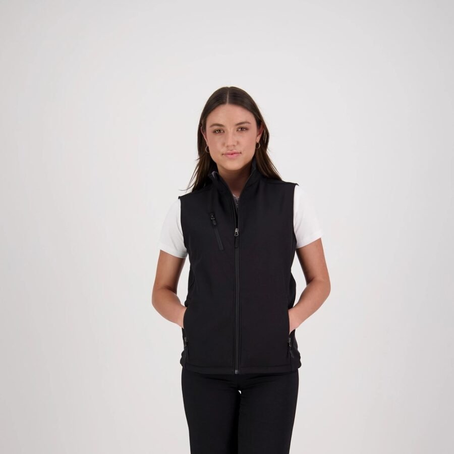 VSW20Black-Fullbody-1-2 VSW - PRO2 Softshell Vest - Womens