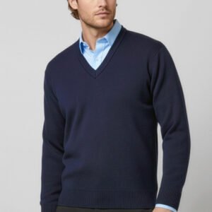 WP6008_Talent_Navy_01_jI28jzJ WP6008 - Mens Woolmix Knit Pullover