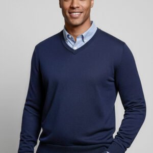 WP916M_Talent_Navy_01_u40ee4T WP916M - Roma Mens Knit Pullover