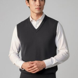 WV6007_Talent_Black_01_aTbpOxv WV6007 - Mens Woolmix Knit Vest