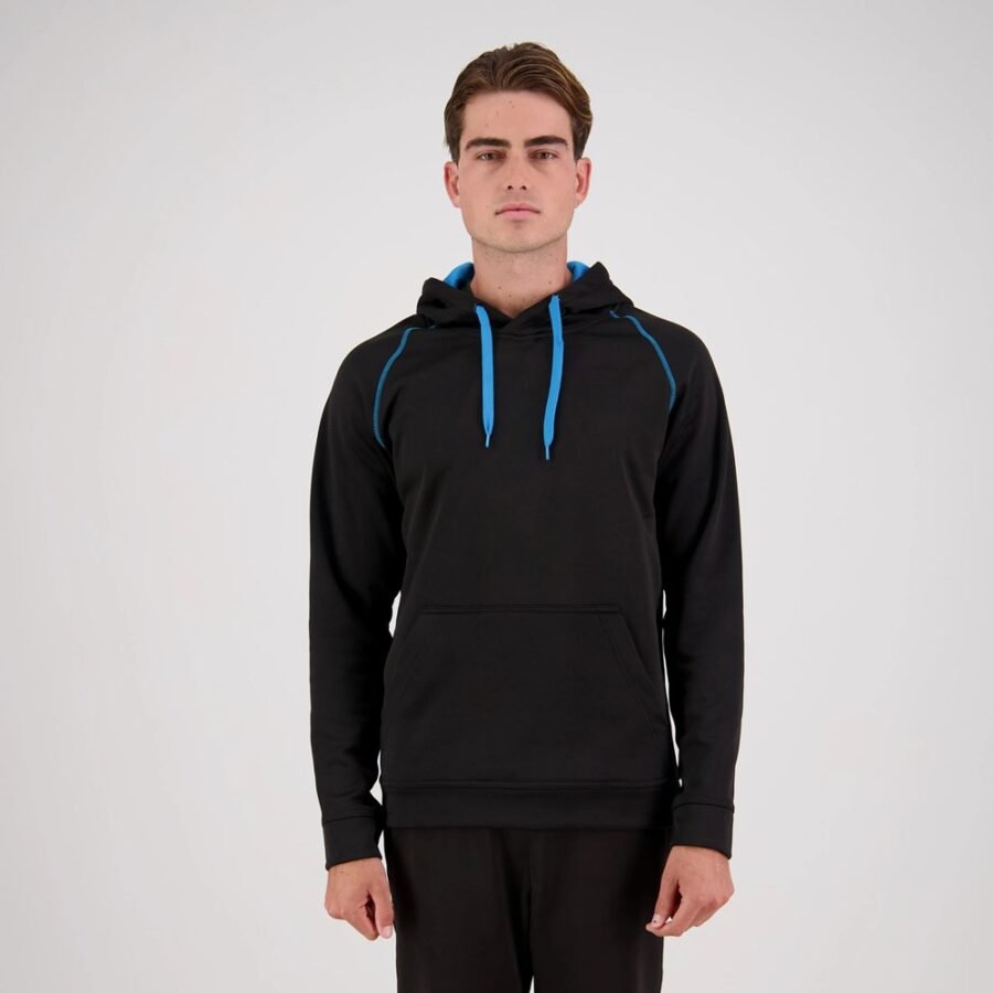 XTH20Black20Aqua-Fullbody-1 XTH - XT Performance Pullover Hoodie